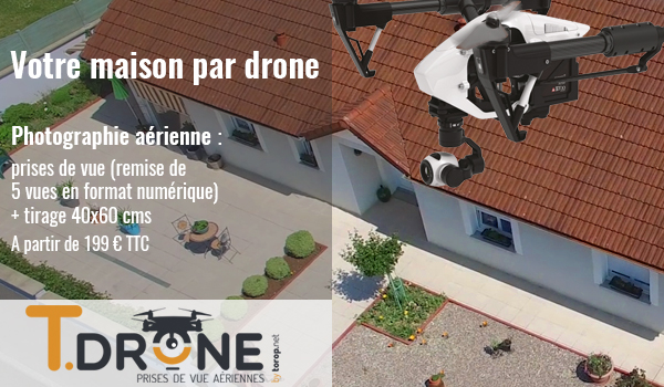 Votre maison par drone